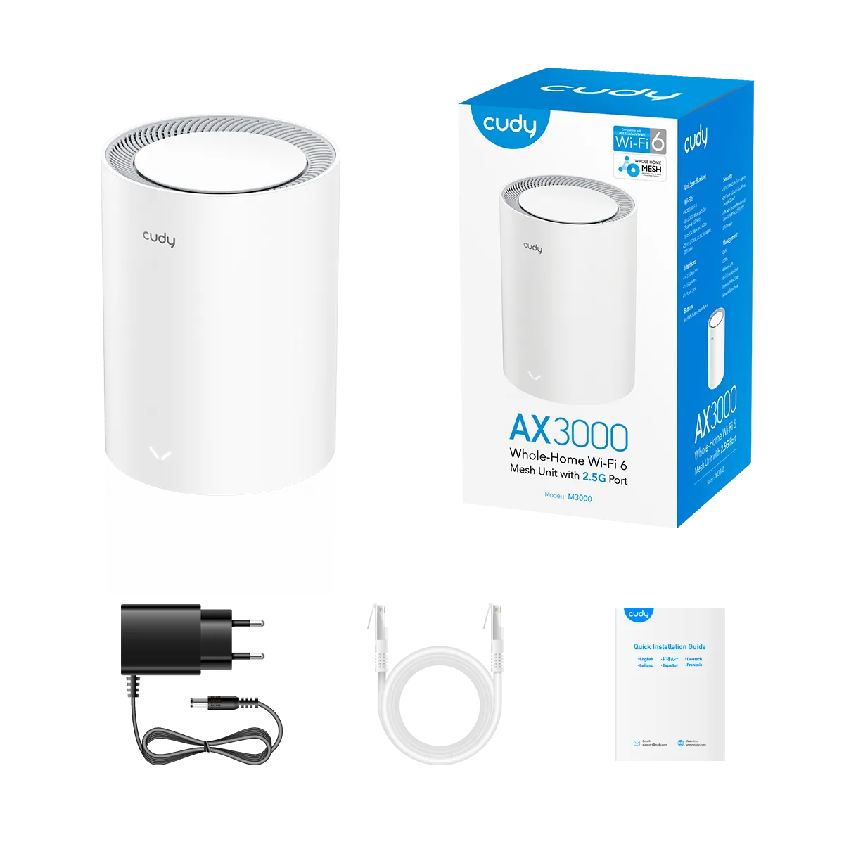 AX3000 2.5G Mesh Wi-Fi 6 System White | 1 Pack - Image 4