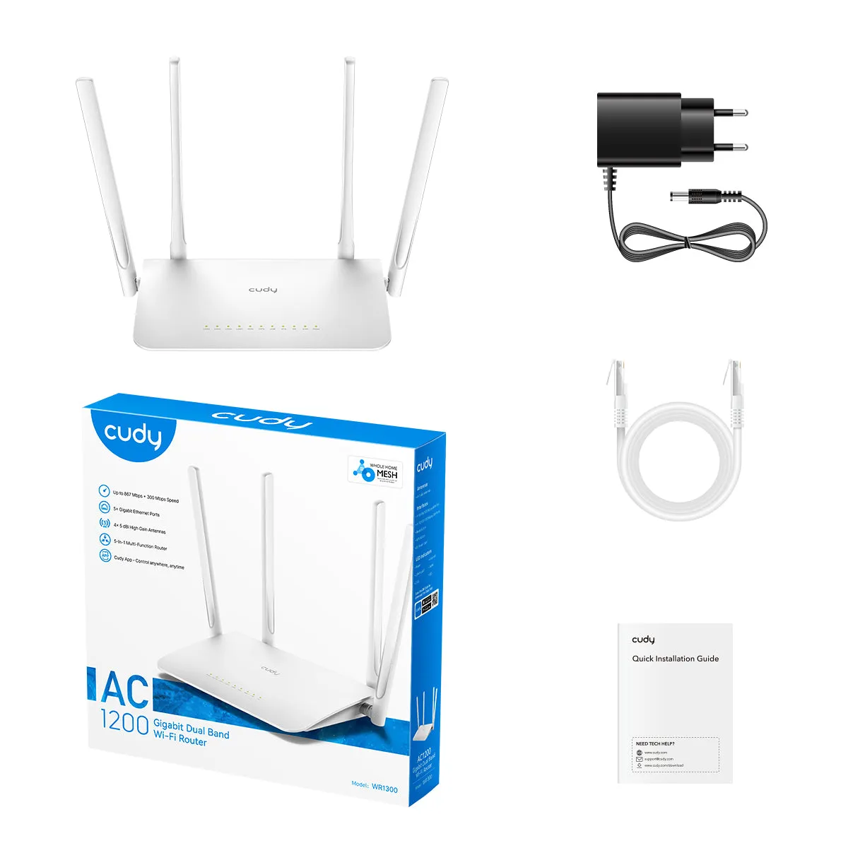 AC1200 Gigabit Mesh Wi-Fi Router - Image 5