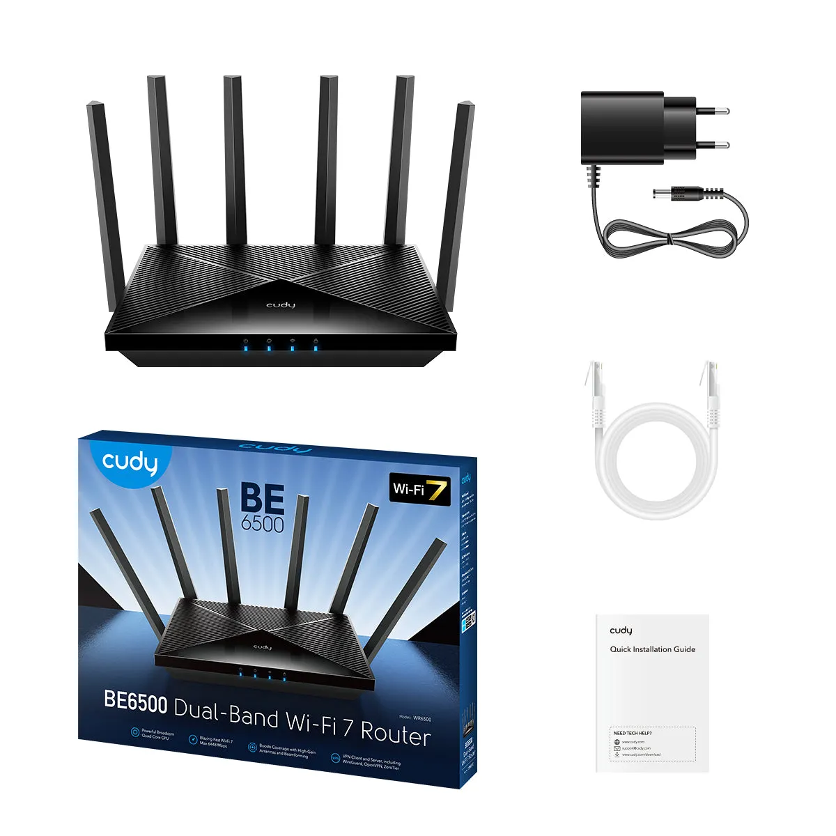 BE6500 Gigabit Wi-Fi 7 Router - Image 3